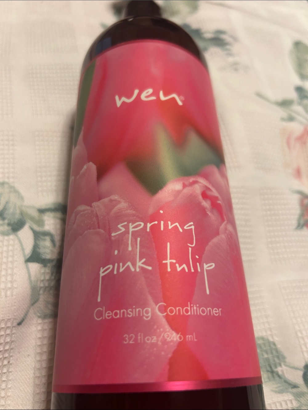 WEN Pink Tulip Spring Cleansing Conditioner